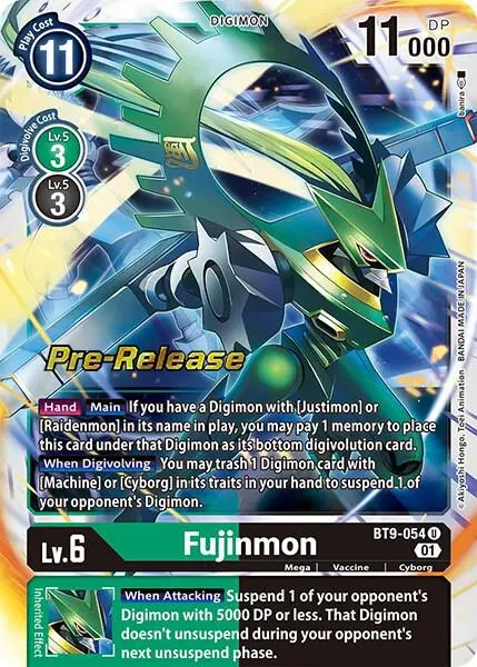 Fujinmon card art