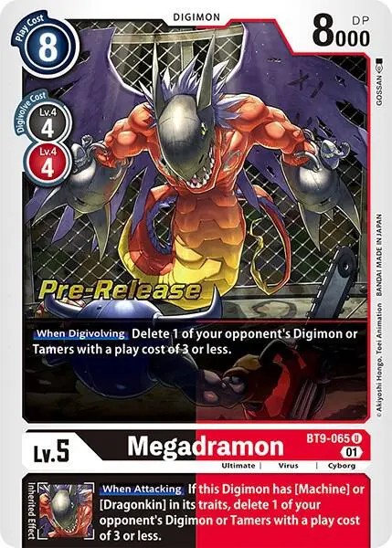 Megadramon card art