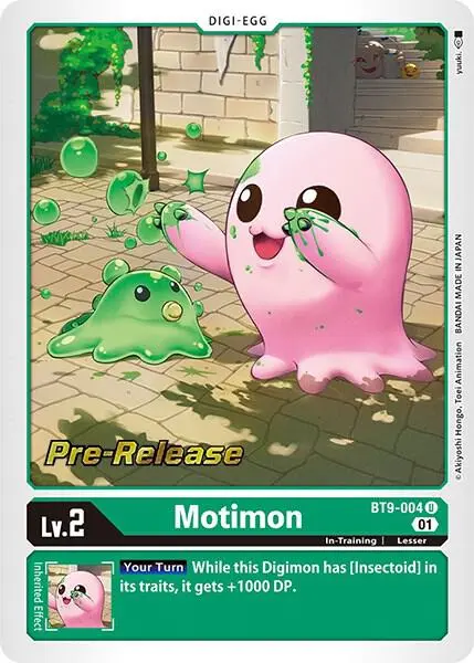 Motimon card art