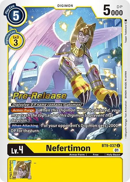 Nefertimon card art