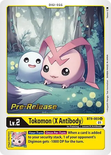 Tokomon (X Antibody) card art