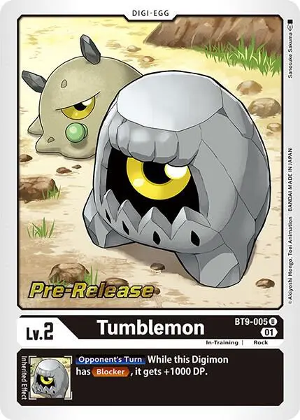 Tumblemon card art