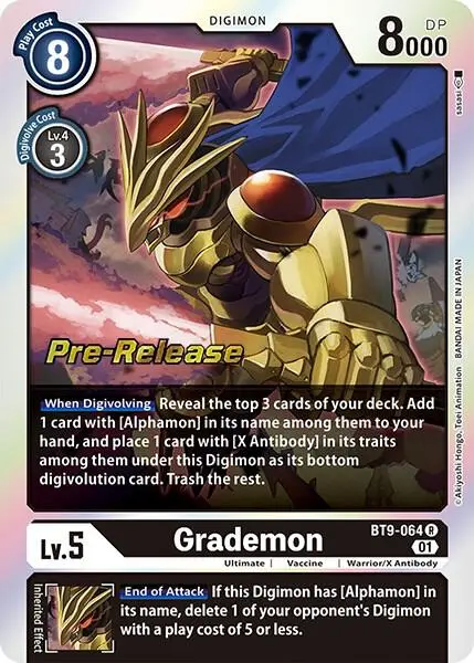 Grademon card art
