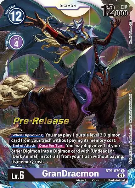 GranDracmon card art