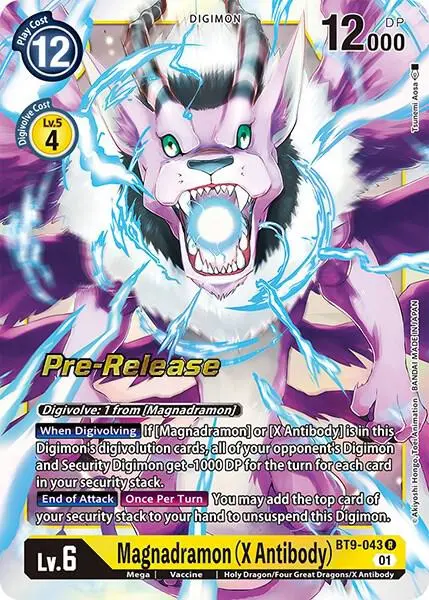 Magnadramon (X Antibody) card art