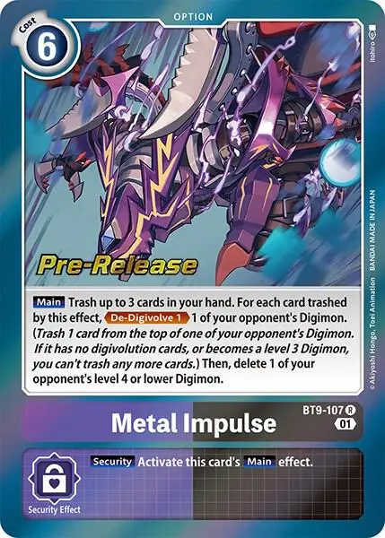 Metal Impulse card art