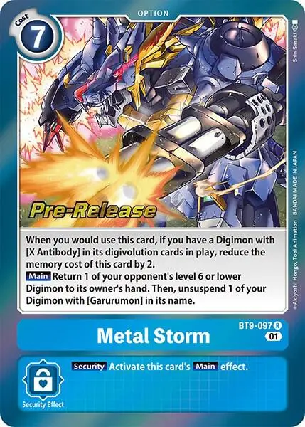 Metal Storm card art