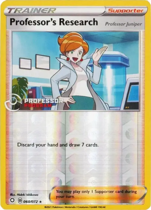 Professor's Research [Professor Juniper] - 060/072 card art