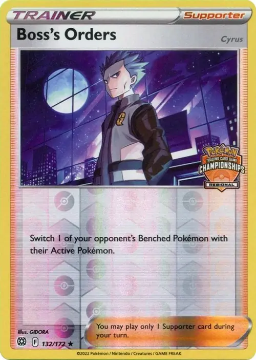 Boss's Orders - 132/172 (Regional Championships) card art