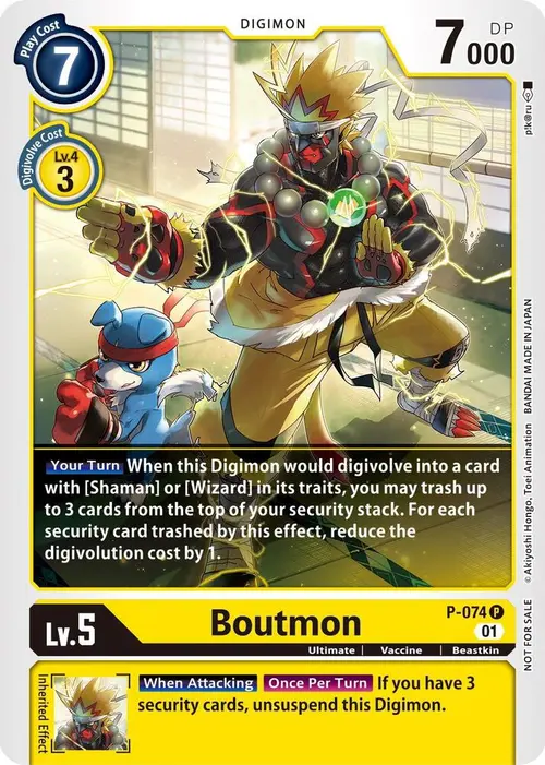 Boutmon card art