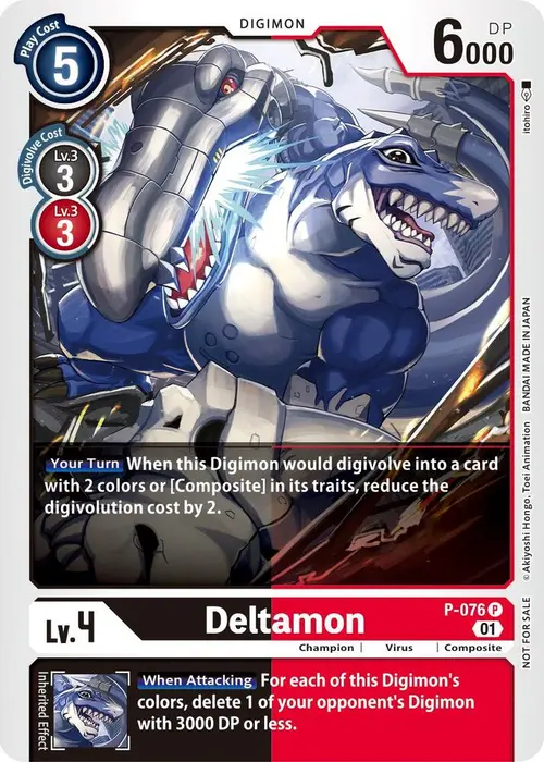 Deltamon card art