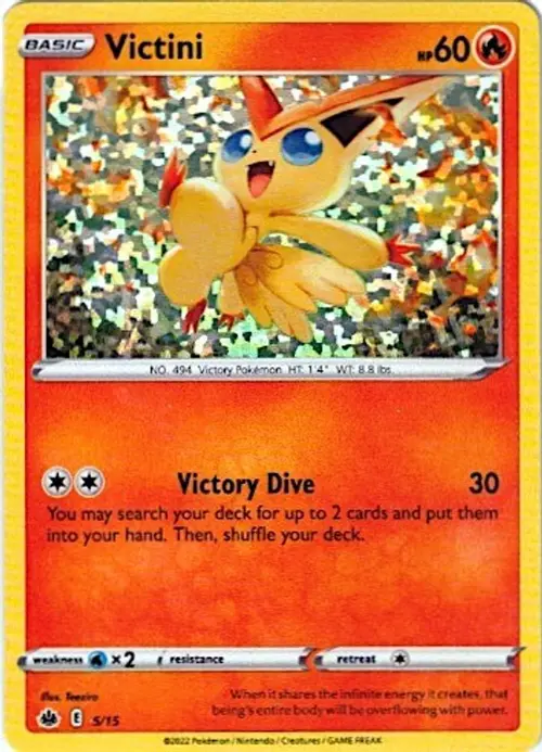 Victini - 5/15 card art