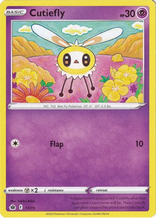 Cutiefly - 11/15 card art