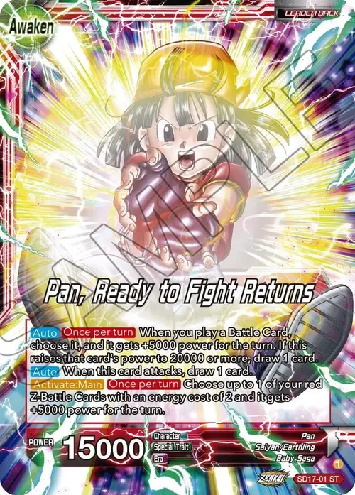 Pan // Pan, Ready to Fight Returns (Silver Foil) card art