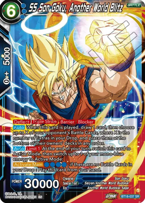 SS Son Goku, Another World Blitz card art