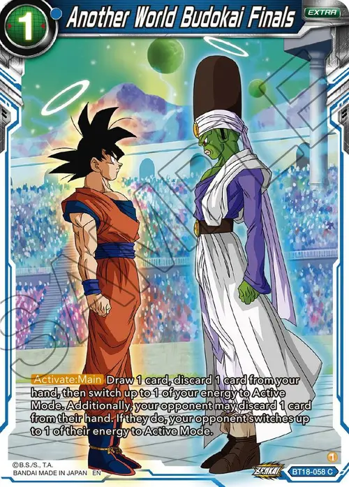 Another World Budokai Finals card art