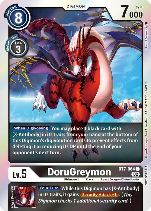 DoruGreymon (Official Tournament Pack Vol. 6) card art