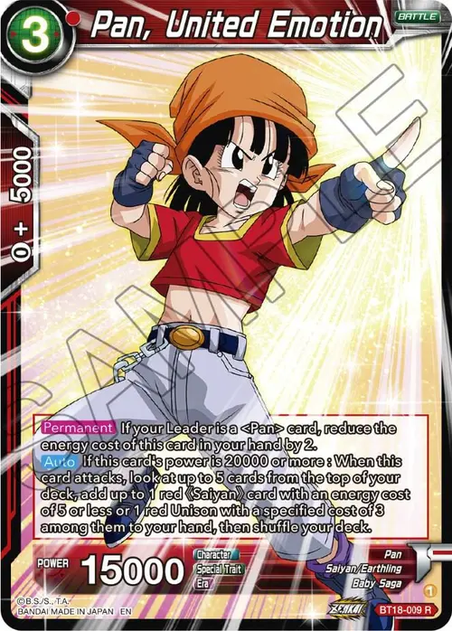 Pan, United Emotion card art