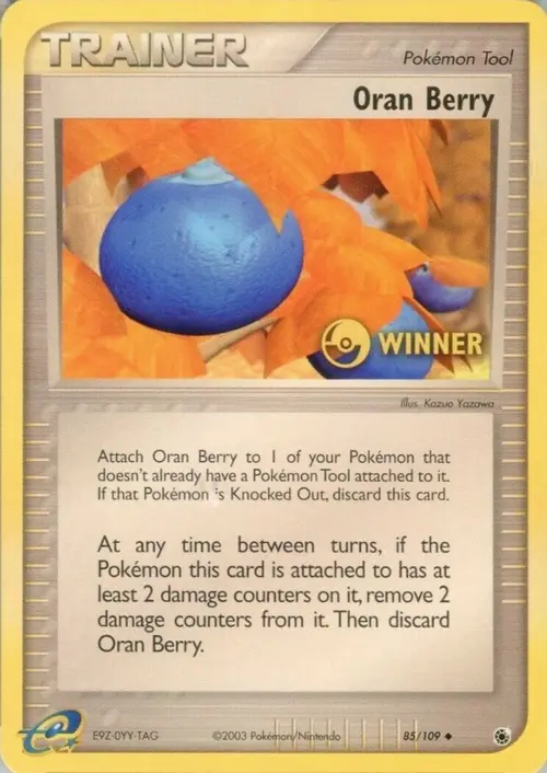 Oran Berry - 85/109 [Winner] card art