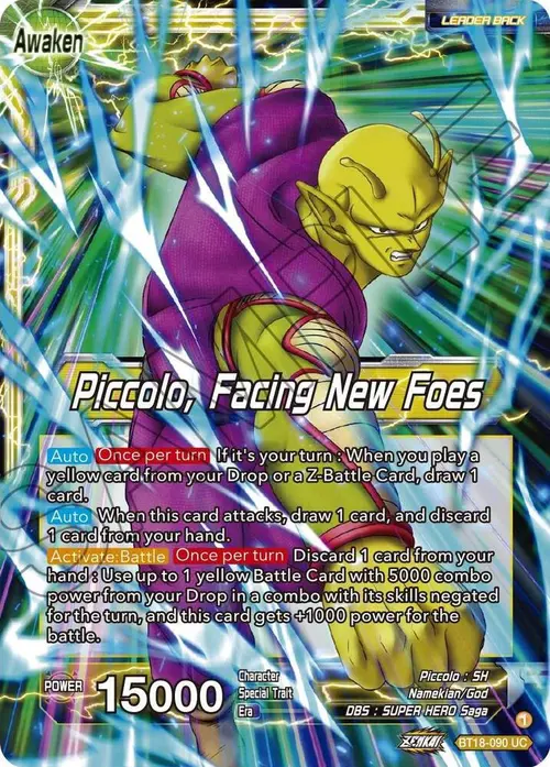 Piccolo // Piccolo, Facing New Foes card art