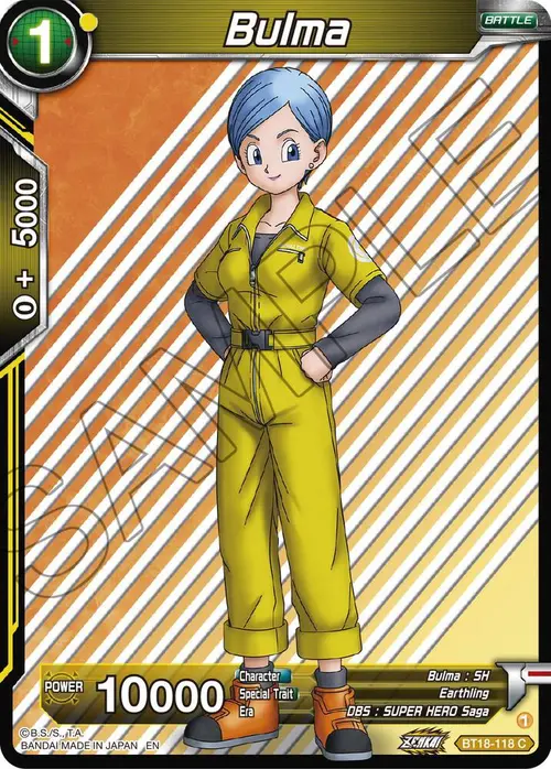 Bulma card art
