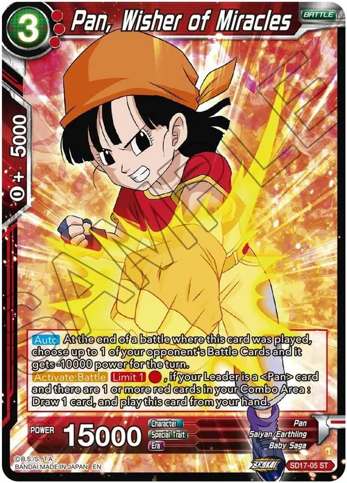 Pan, Wisher of Miracles card art