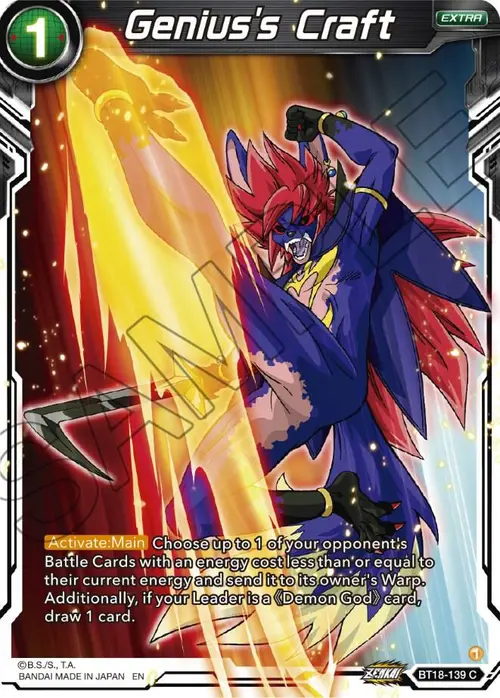 Genius's Craft card art
