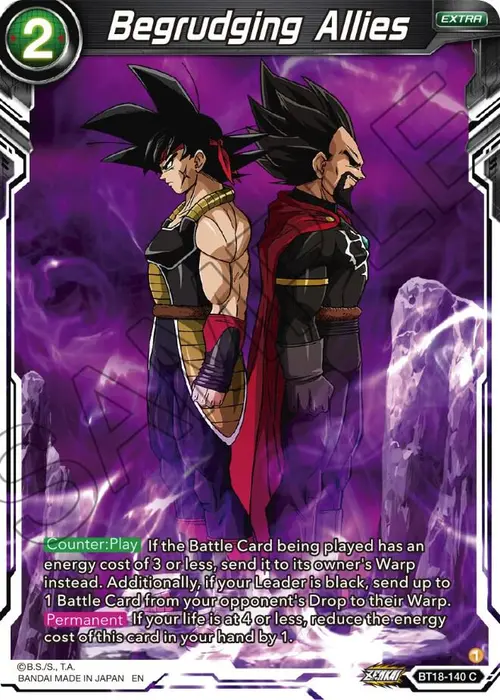 Begrudging Allies card art