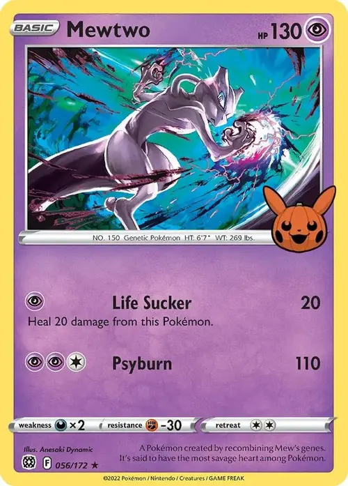 Mewtwo card art