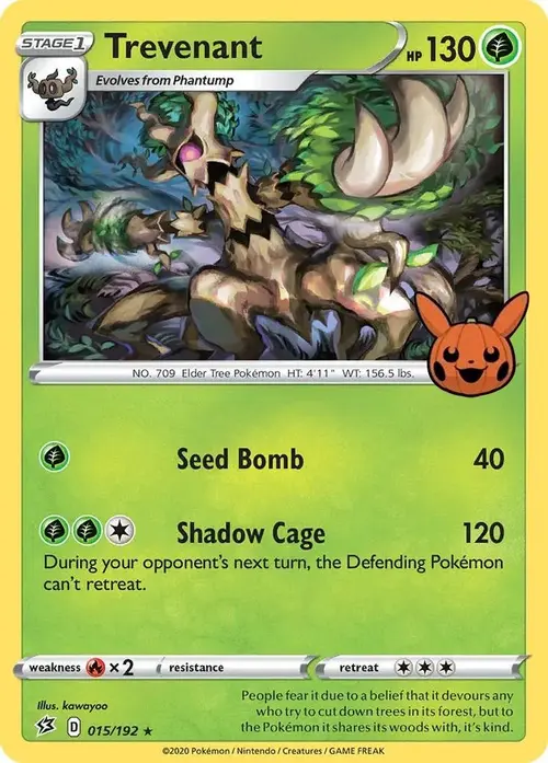 Trevenant card art
