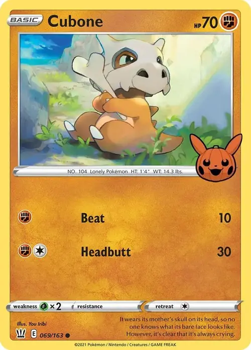 Cubone card art