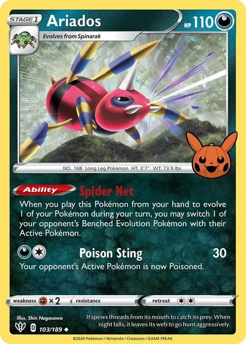 Ariados card art