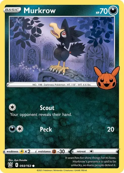 Murkrow card art