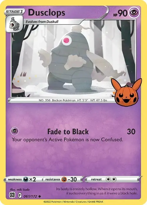 Dusclops card art