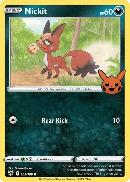 Nickit card art
