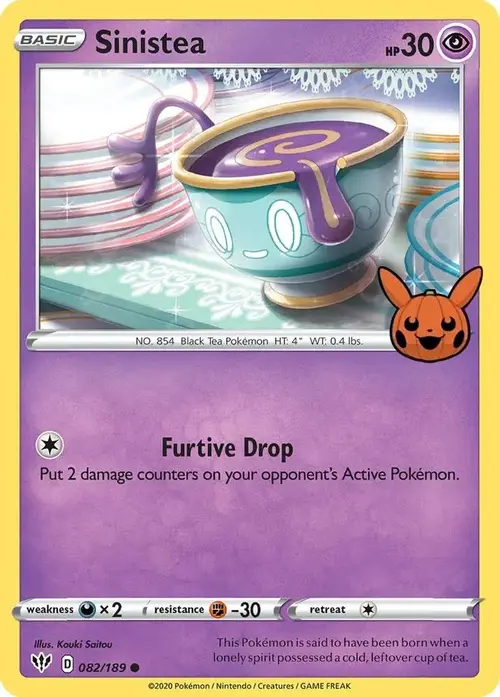 Sinistea card art