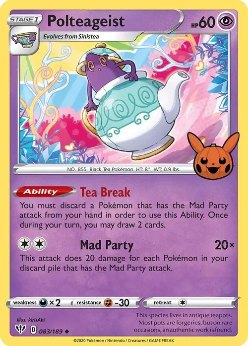 Polteageist card art
