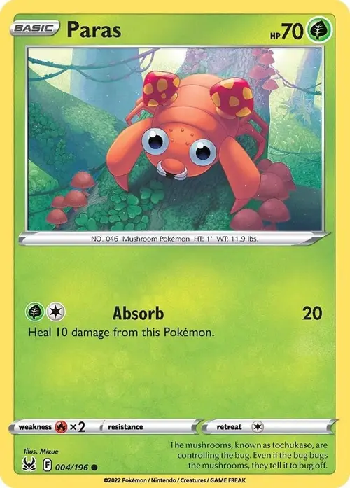 Paras card art