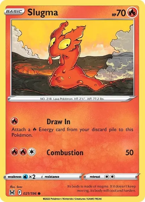 Slugma card art
