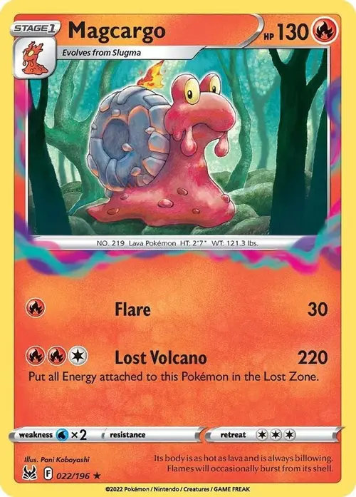 Magcargo card art