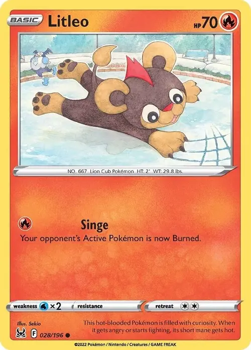 Litleo card art