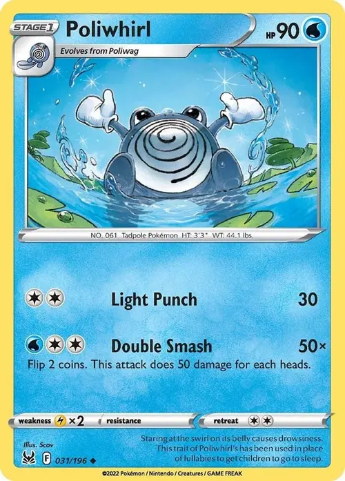 Poliwhirl card art