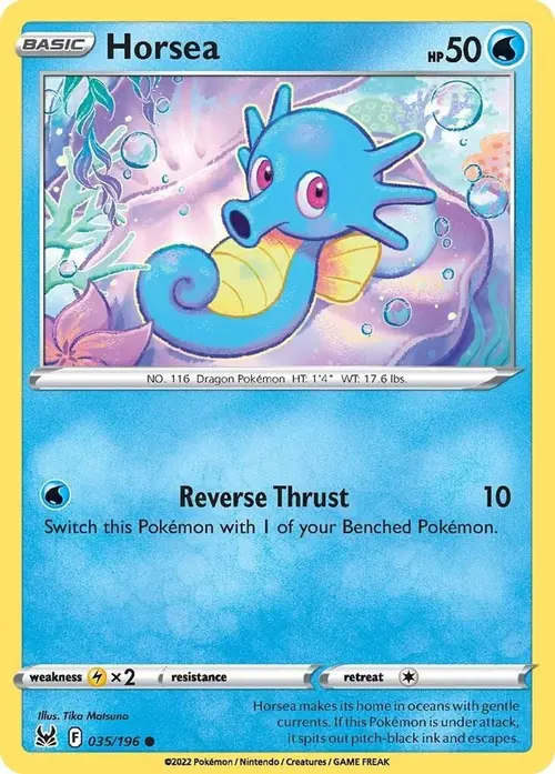 Horsea card art