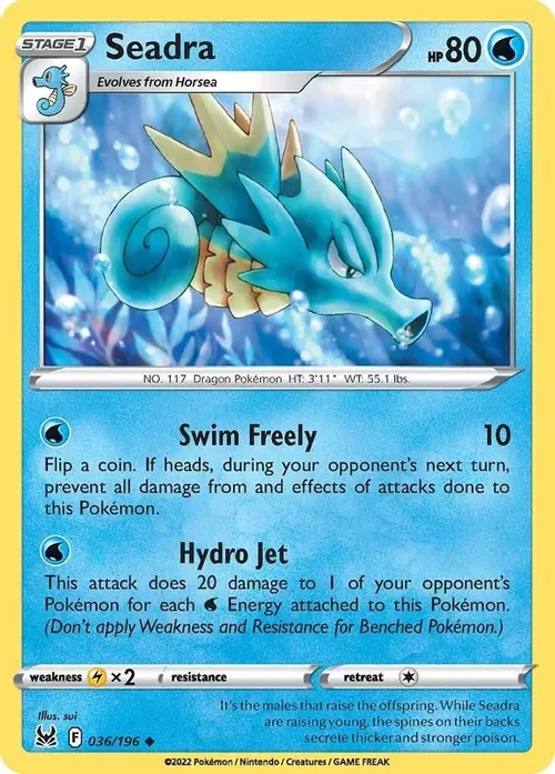 Seadra card art