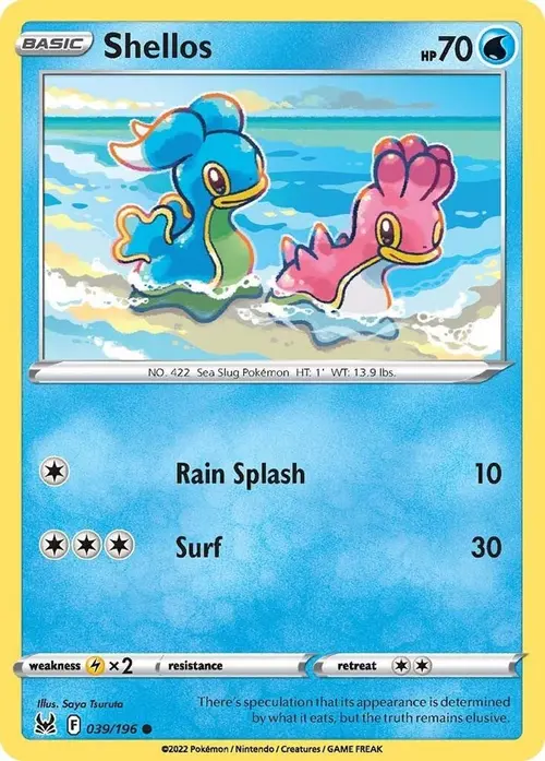 Shellos card art