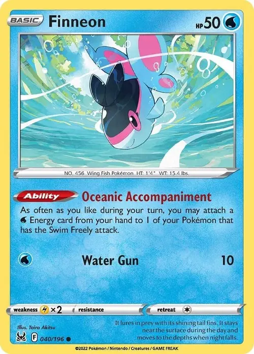 Finneon card art
