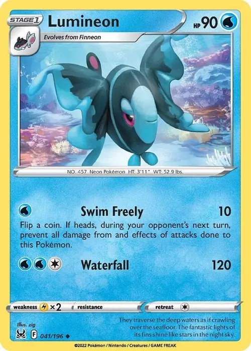 Lumineon card art