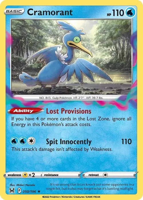 Cramorant card art