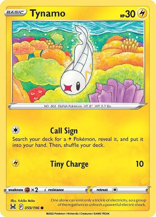 Tynamo card art