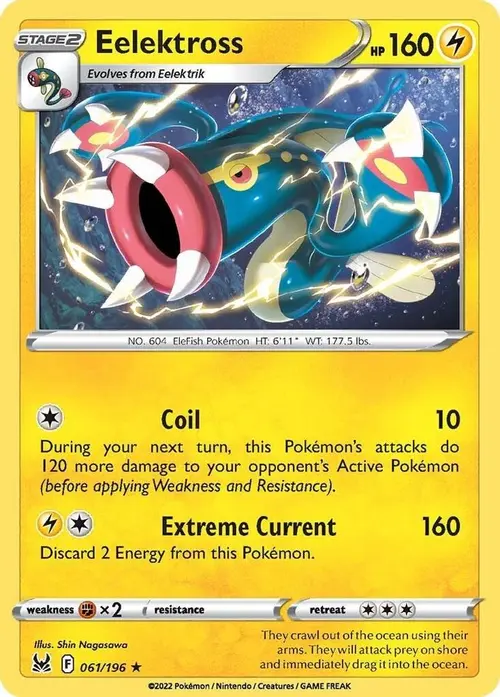 Eelektross card art